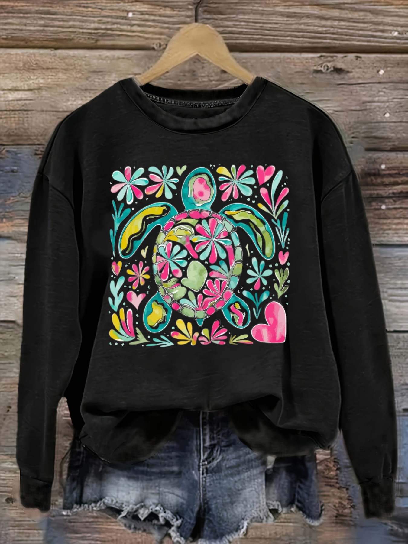 Winter Clothing - Women's Casual Long Sleeve Crew Neck