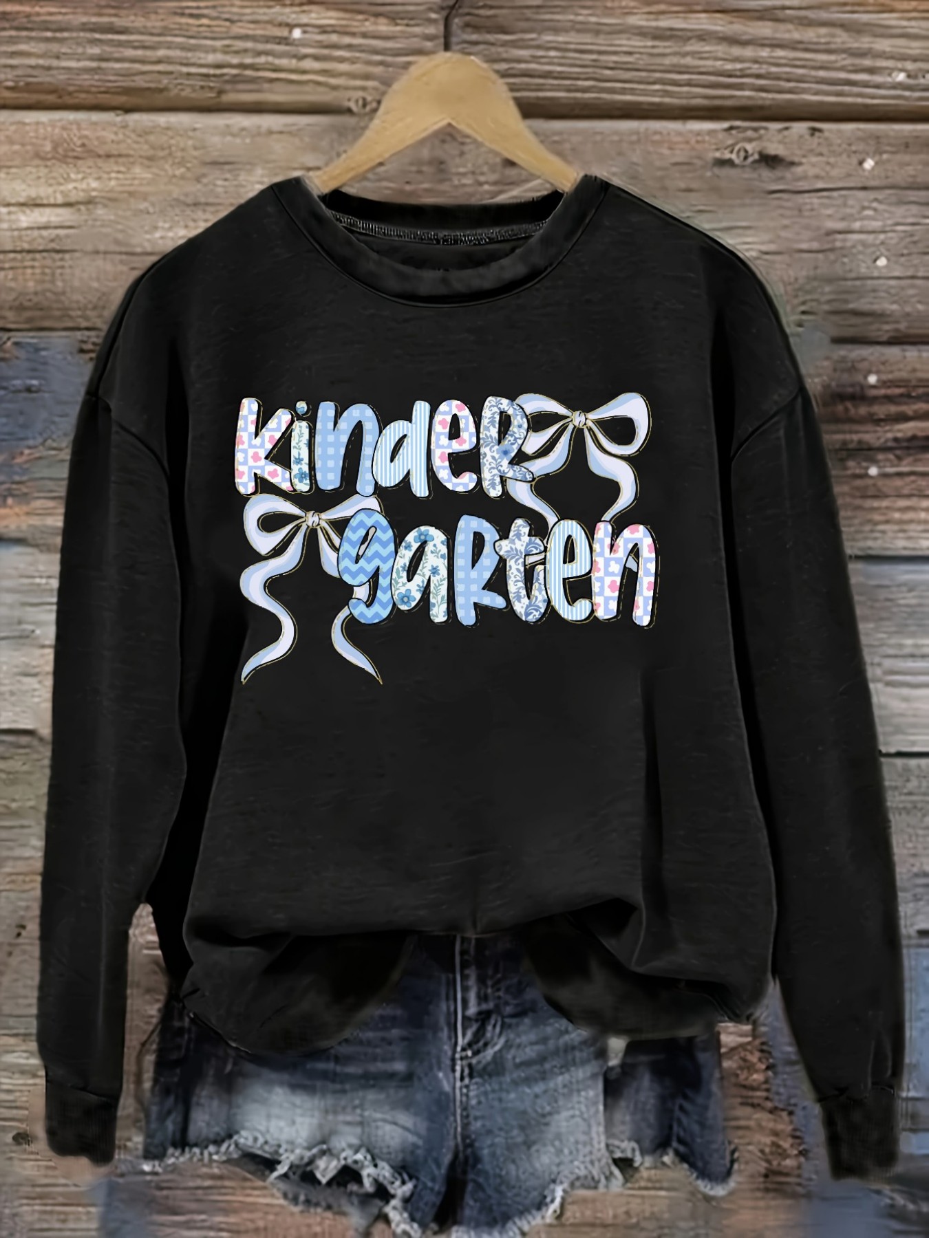 Winter Clothing - Women's Casual Long Sleeve Crew Neck