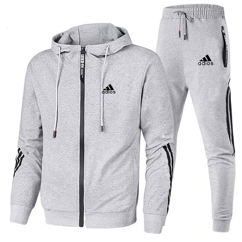 Winter Clothing Stores - Spring Autumn Men Tracksuits Sets Long
