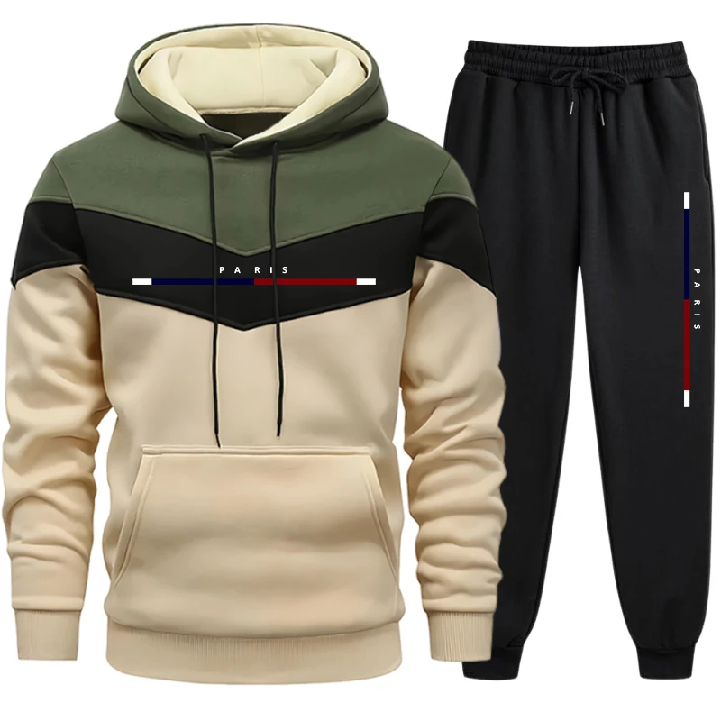 Hot Sales Men's Tracksuit Casu - Winter Clothing For Sale ulasan dan harga