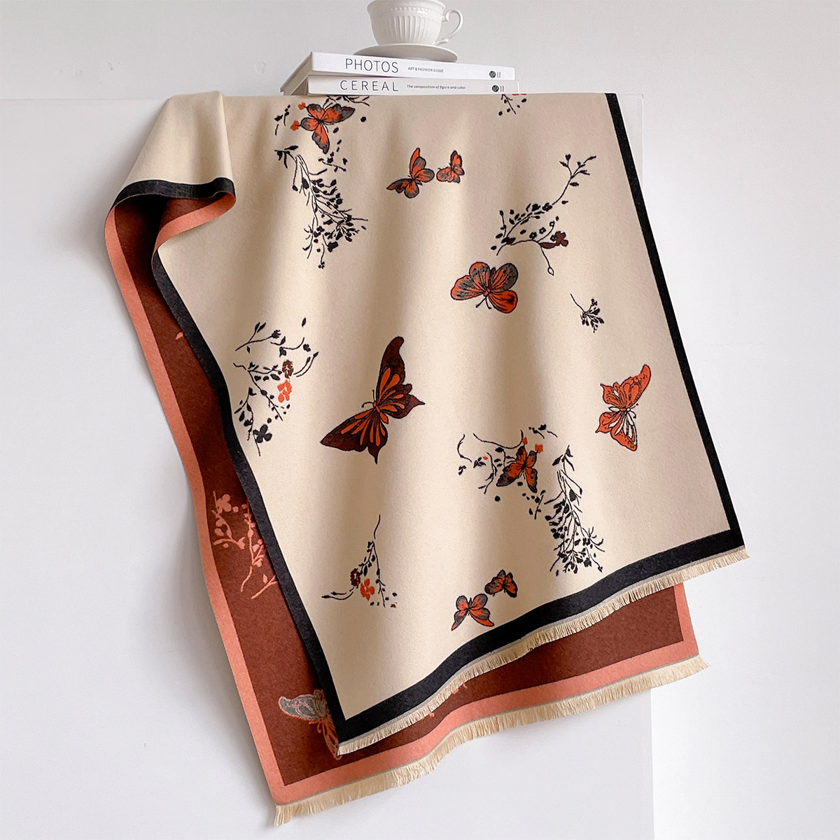 Women Imitation Cashmere Scarf - Cashmere Scarf Wrap ulasan dan harga