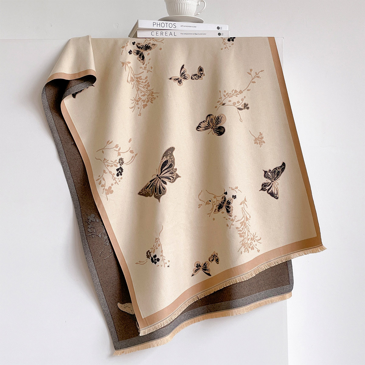 Women Imitation Cashmere Scarf - Cashmere Scarf Wrap ulasan dan harga