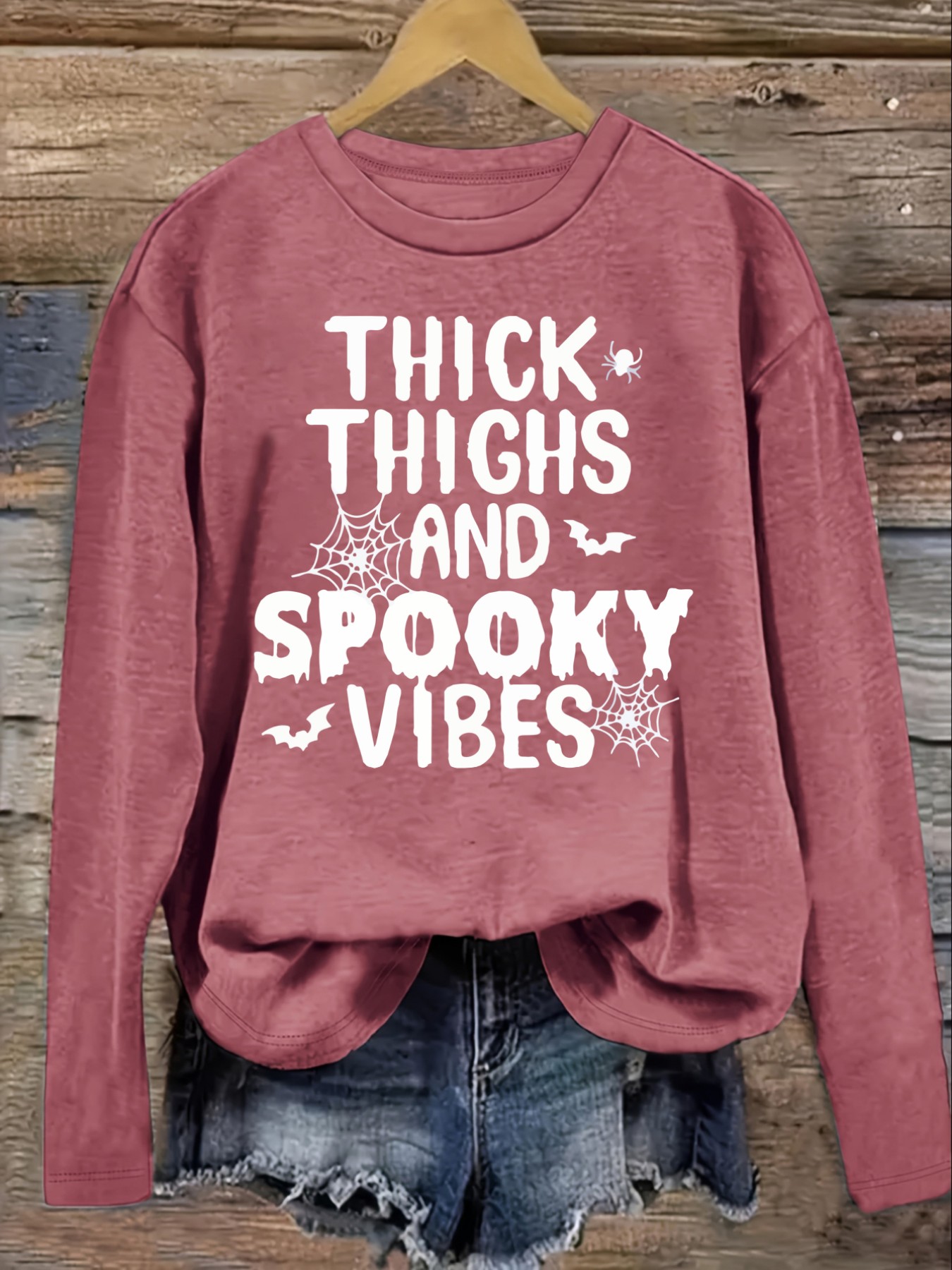 Women's Casual Long Sleeve Cre - Winter Clothing ulasan dan harga