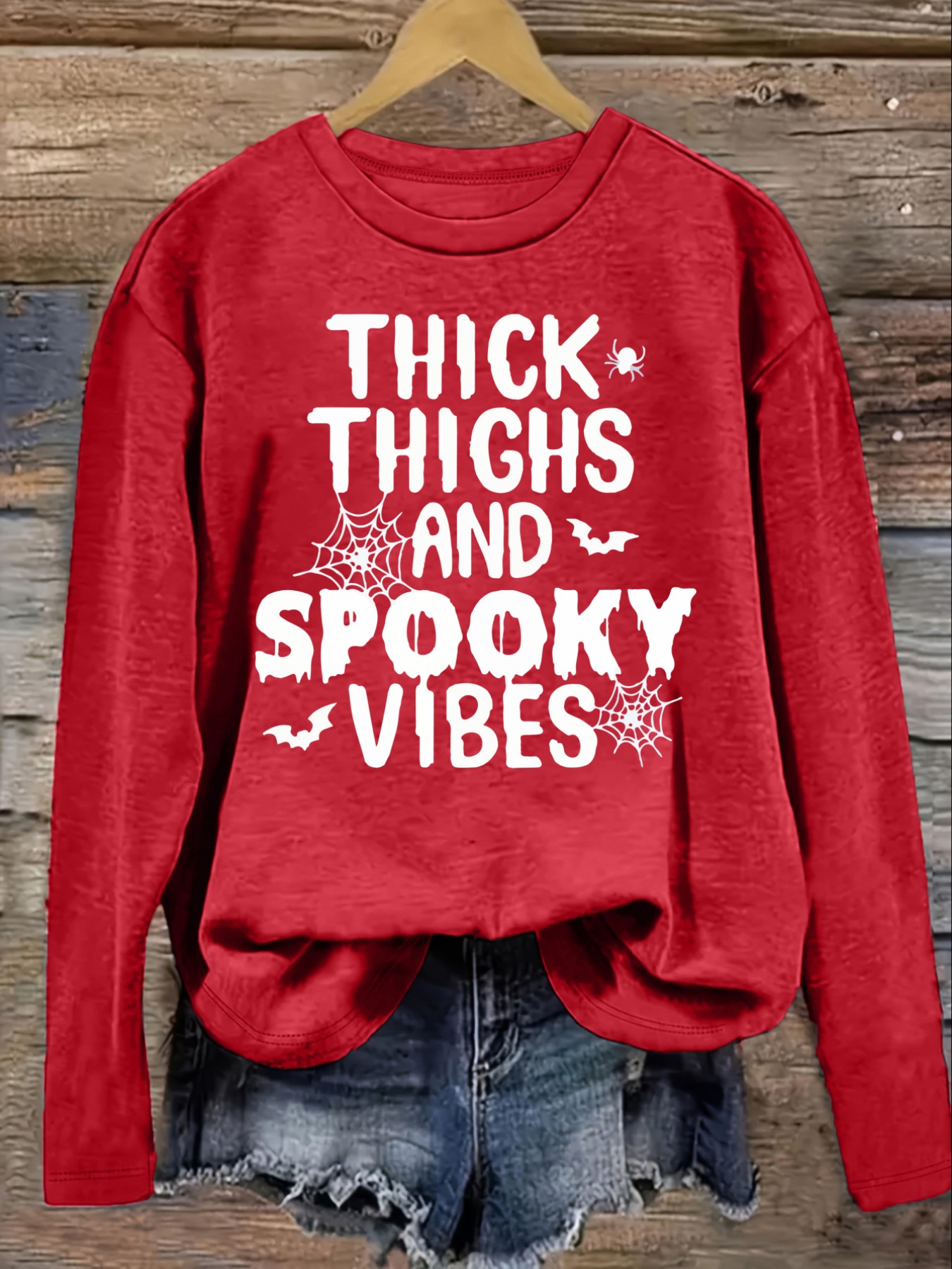 Women's Casual Long Sleeve Cre - Winter Clothing ulasan dan harga