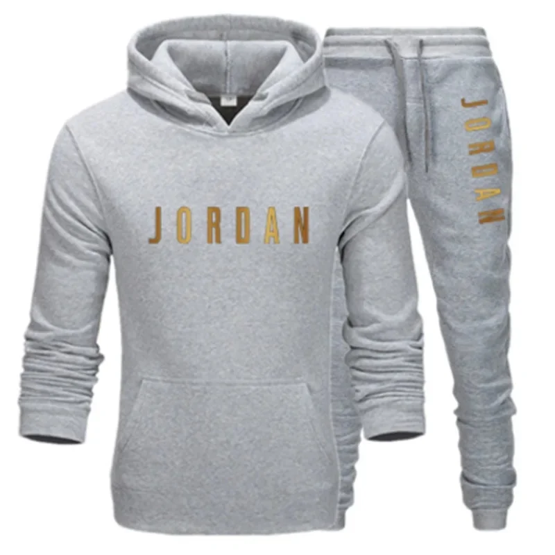 Men's printed sports suit hood - Winter Clothing Stores ulasan dan harga