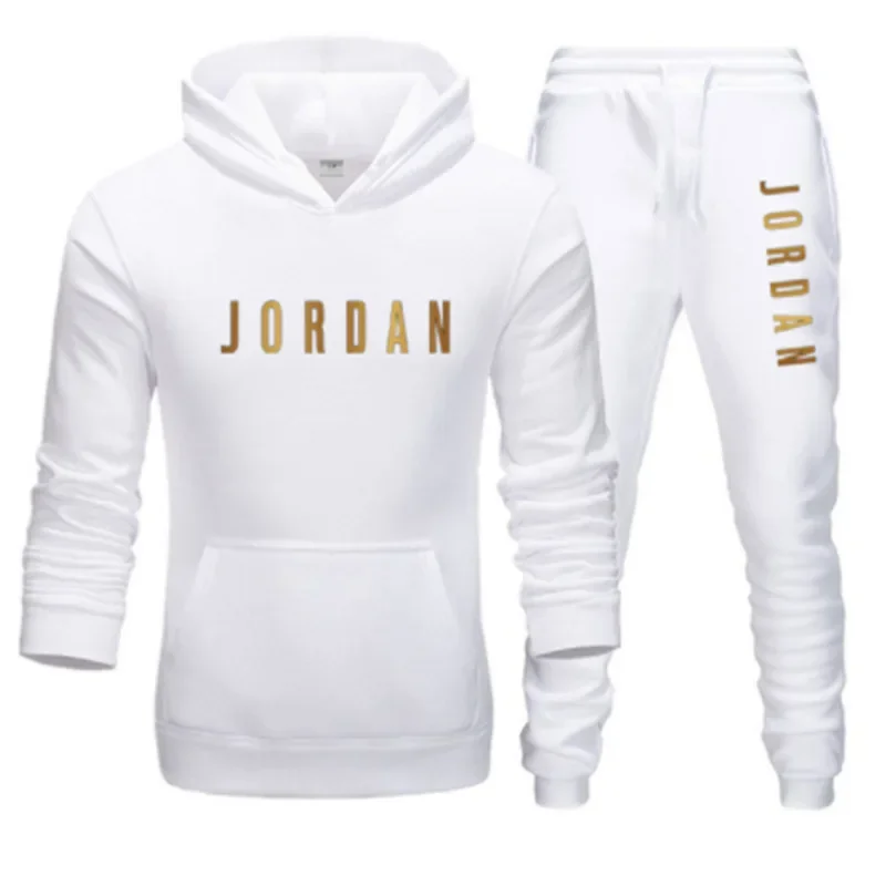 Men's printed sports suit hood - Winter Clothing Stores ulasan dan harga