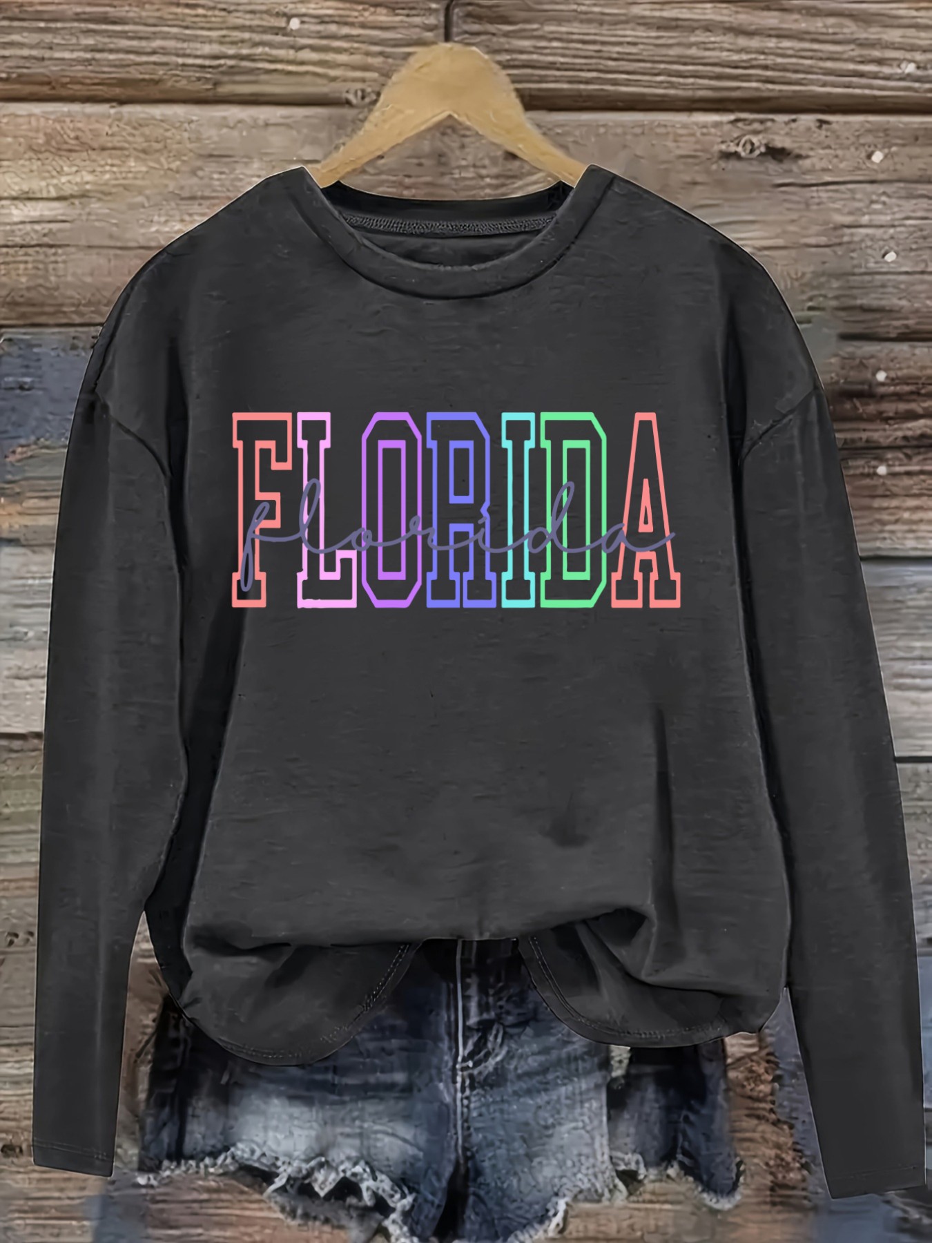 Women's Casual Long Sleeve Cre - Winter Clothing ulasan dan harga