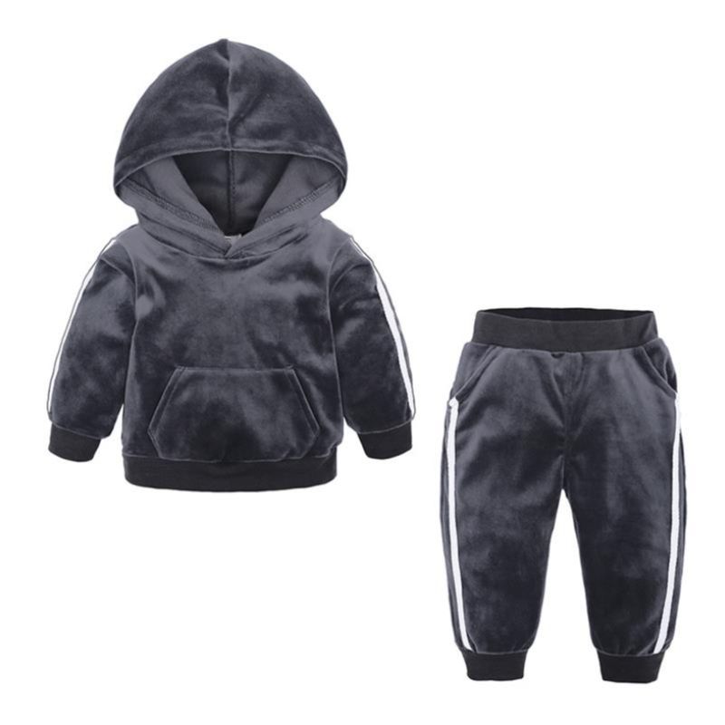 2023 New Baby Velvet Hooded Cl - Winter Clothing Activities For Toddlers ulasan dan harga