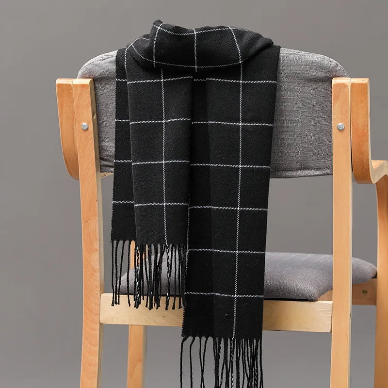 2023 New Winter Men Scarf Keep - Cashmere Scarf Wrap ulasan dan harga