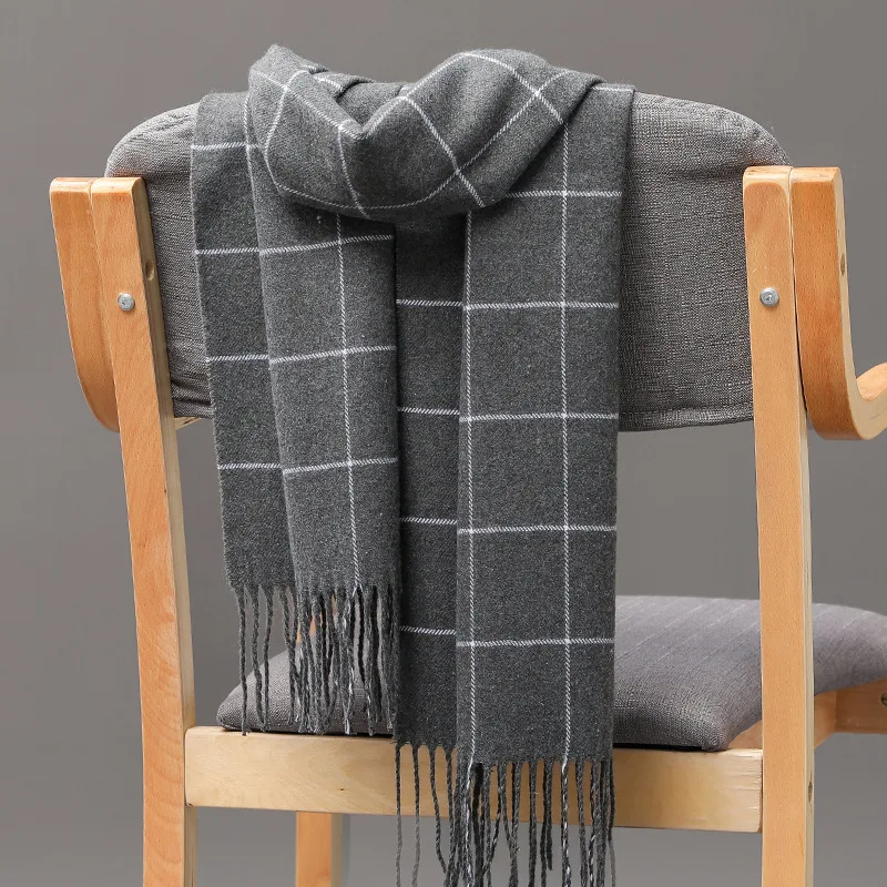 2023 New Winter Men Scarf Keep - Cashmere Scarf Wrap ulasan dan harga