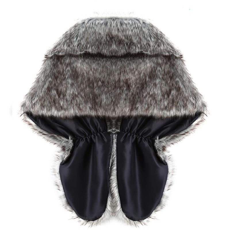 Solid Color Faux Fur Long Plus - Winter Clothing For Sale ulasan dan harga