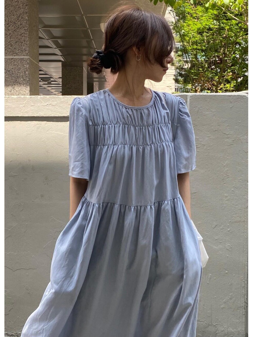 Slimming High Waist round Neck - Winter Clothing Colors ulasan dan harga