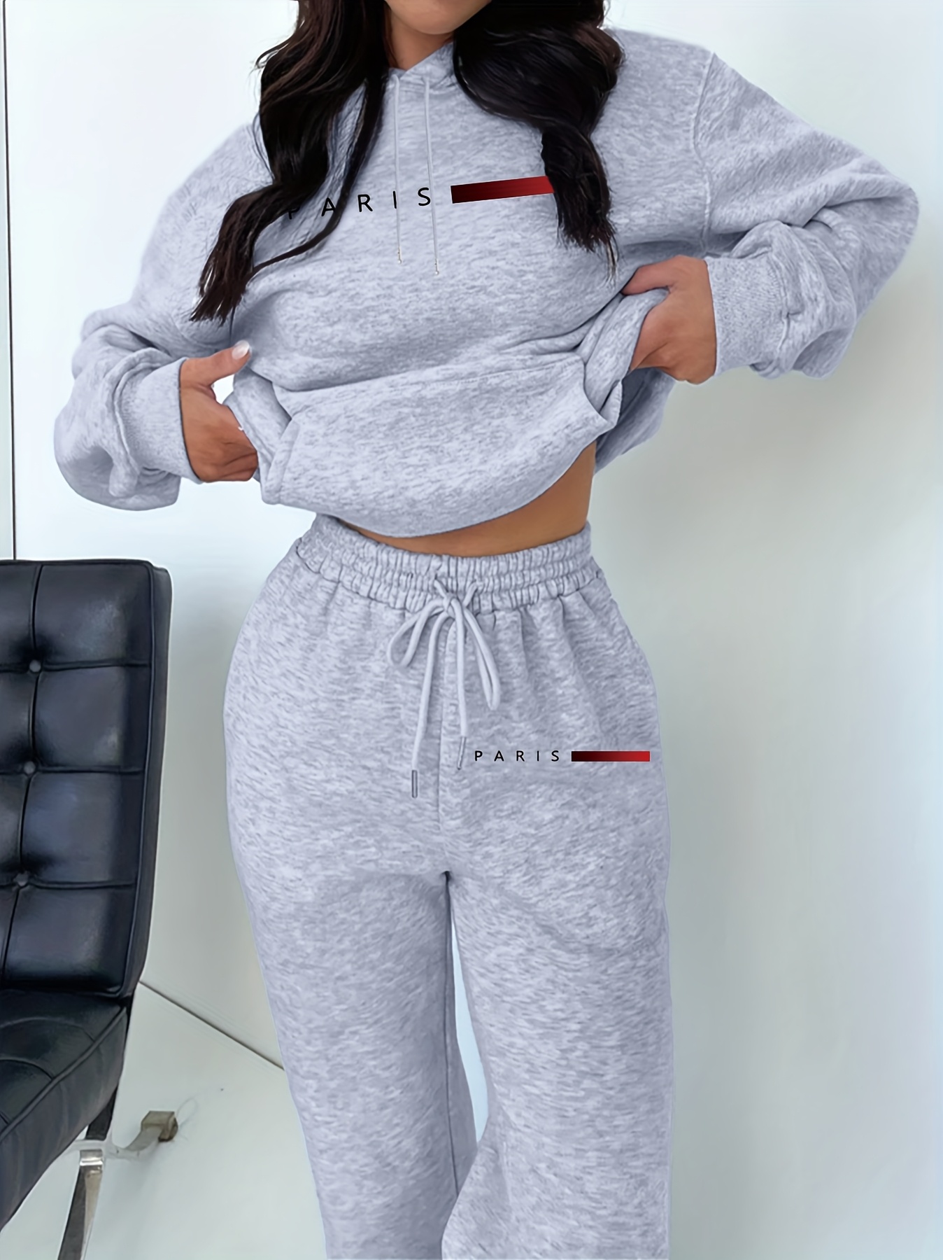New Women's Sets Hoodie and Pa - Winter Clothing ulasan dan harga