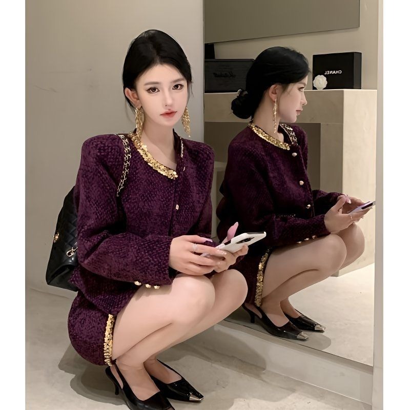 New Fashion Sequined Autumn Wi - Winter Clothing For Sale ulasan dan harga