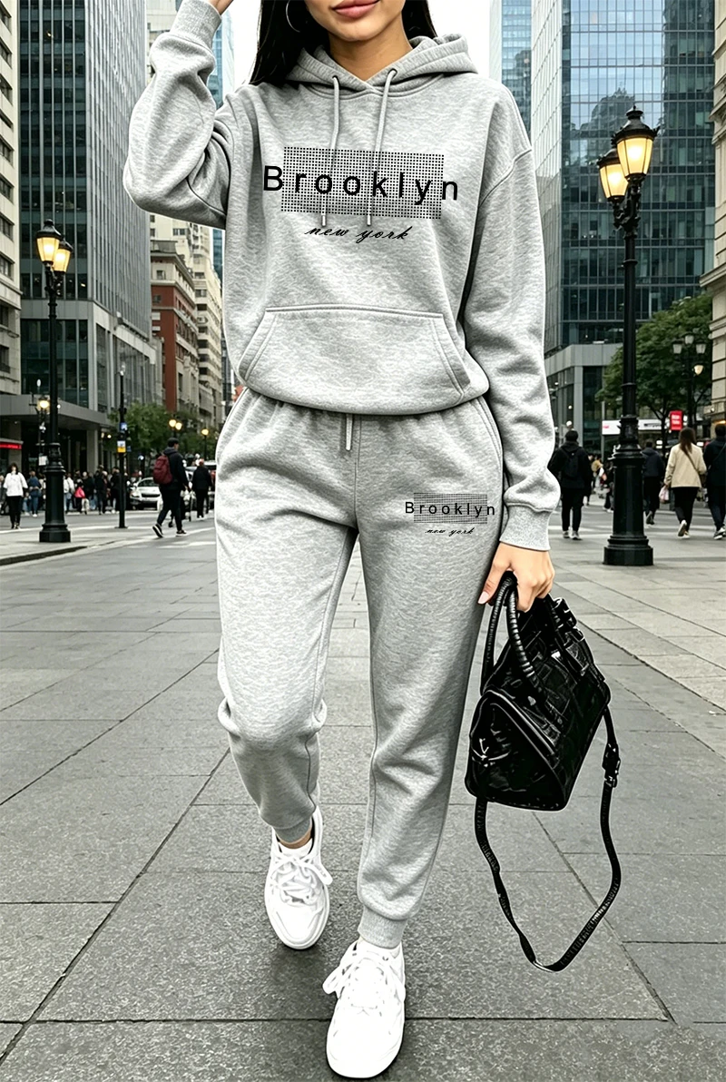 Womens Tracksuit Printing Casu - Winter Clothing ulasan dan harga