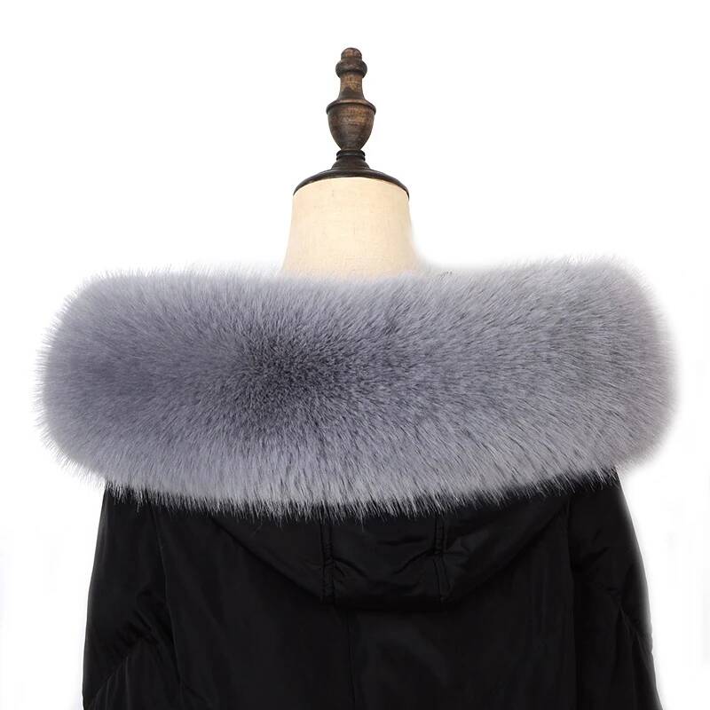 Winter Coat Fur Collar Faux Fu - Winter Clothing For Sale ulasan dan harga