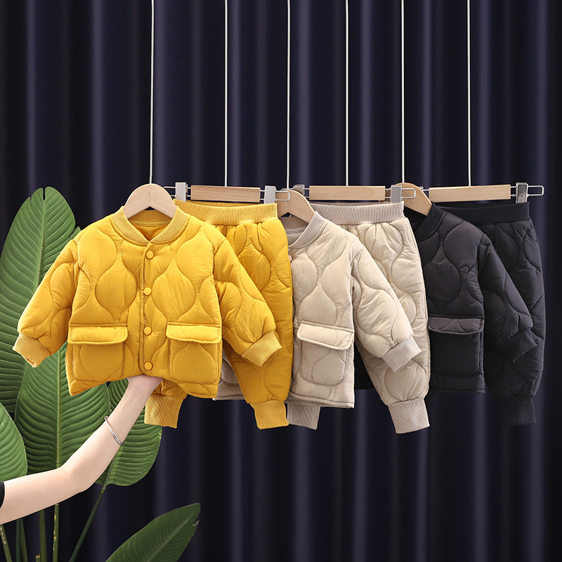 New Autumn and Winter Kids Set - Winter Clothing Activities For Toddlers ulasan dan harga