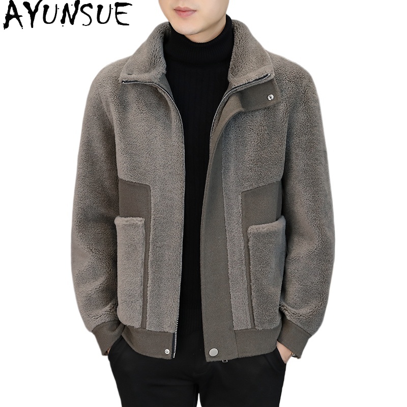 AYUNSUE Winter 100% Wool Coats - Winter Clothing Korean ulasan dan harga