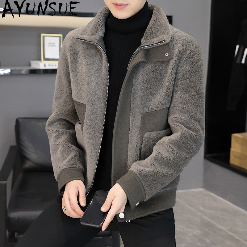AYUNSUE Winter 100% Wool Coats - Winter Clothing Korean ulasan dan harga