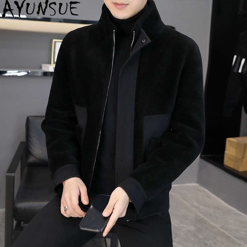 AYUNSUE Winter 100% Wool Coats - Winter Clothing Korean ulasan dan harga