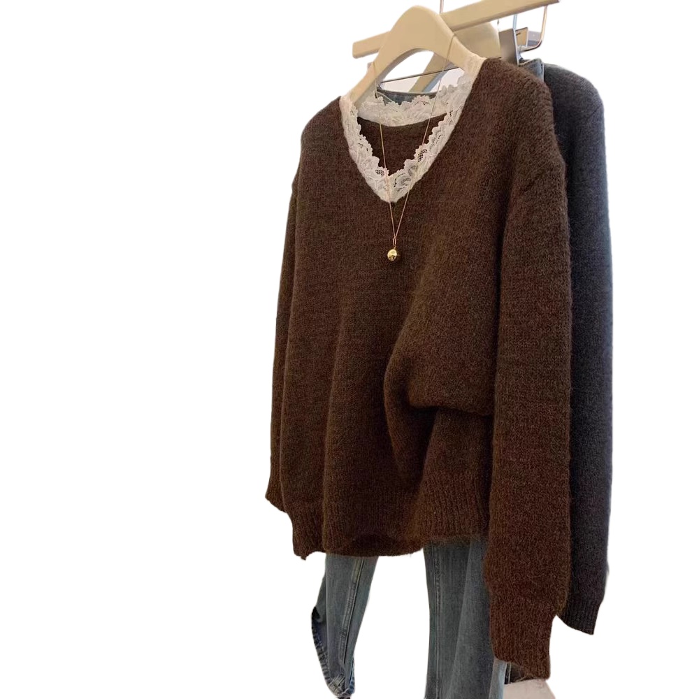 2026 Temperament Contrasting C - Winter Clothing Colors 2026 ulasan dan harga