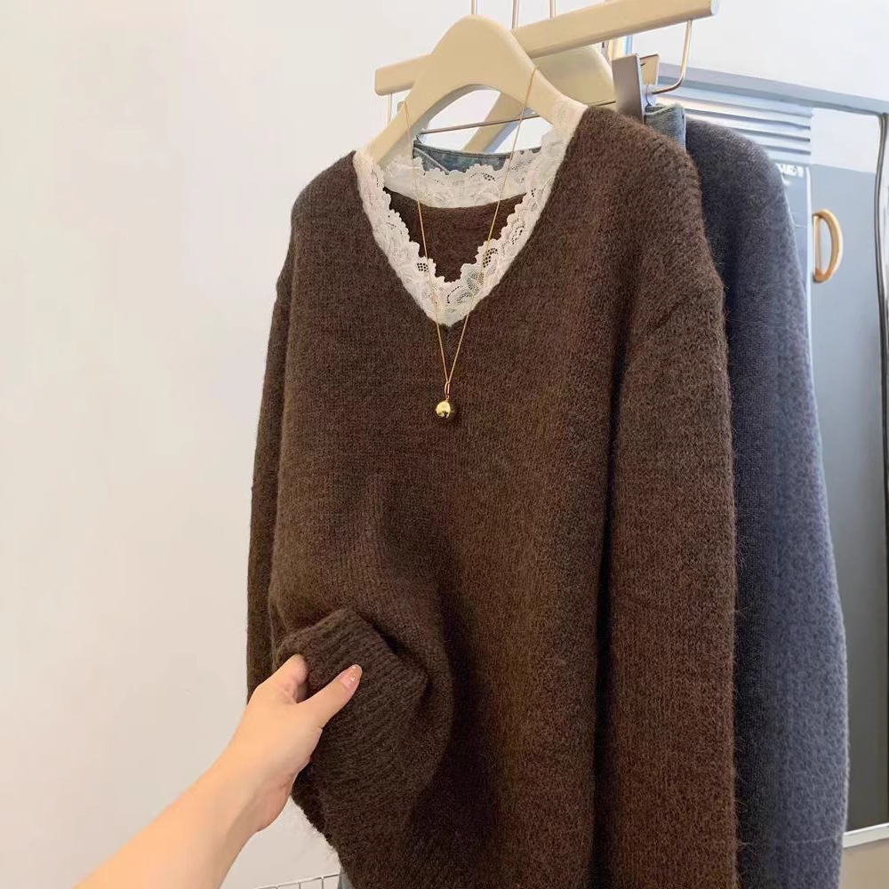 2026 Temperament Contrasting C - Winter Clothing Colors 2026 ulasan dan harga