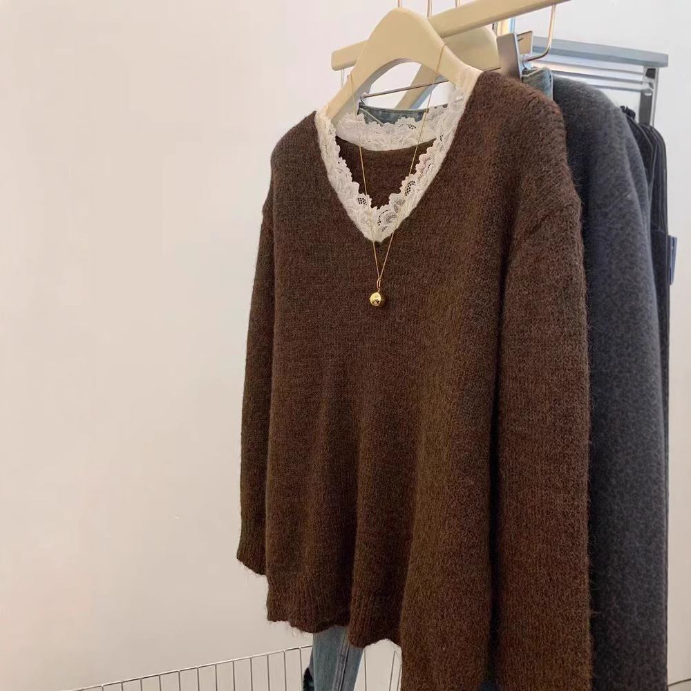2026 Temperament Contrasting C - Winter Clothing Colors 2026 ulasan dan harga