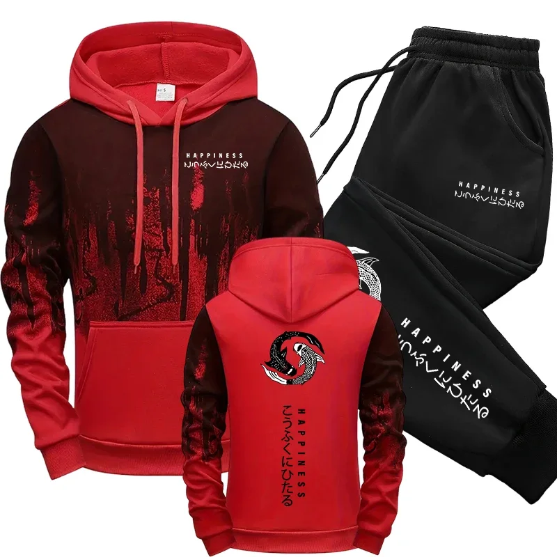 Japanese Fashion Men's Tracksu - Winter Clothing Stores ulasan dan harga