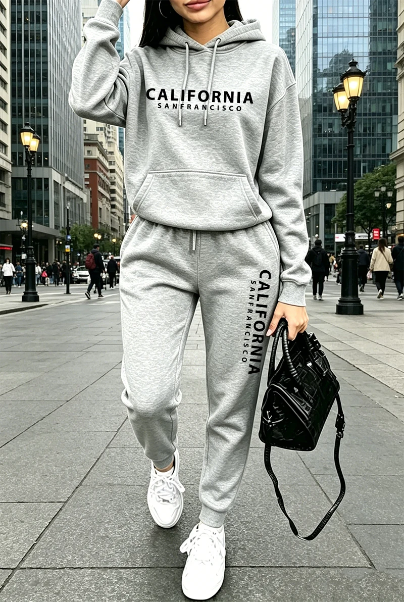 Quality Womens Tracksuit Print - Winter Clothing ulasan dan harga