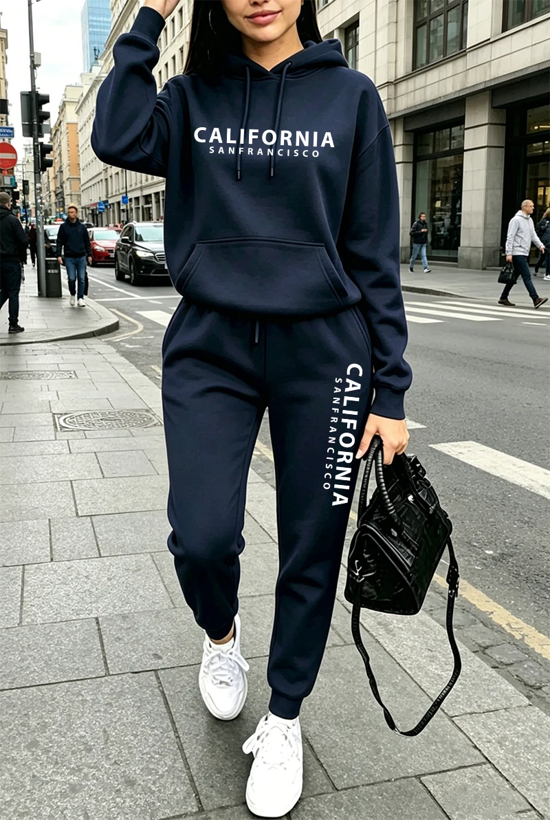Quality Womens Tracksuit Print - Winter Clothing ulasan dan harga