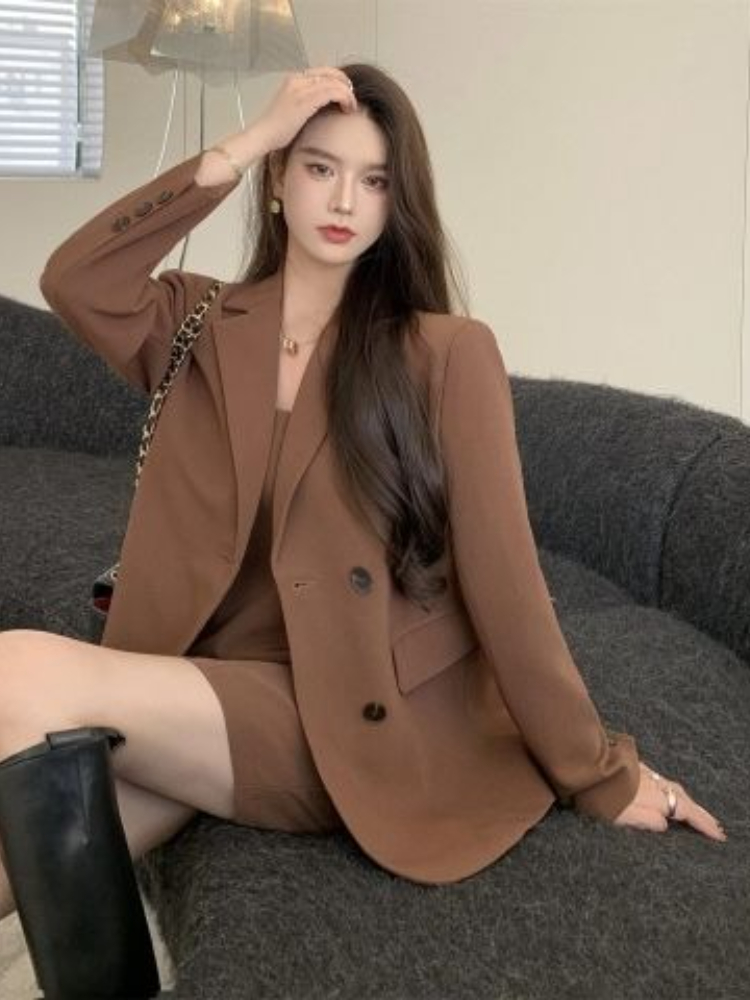 Autumn Winter Brown Elegant 2  - Winter Clothing For Sale ulasan dan harga