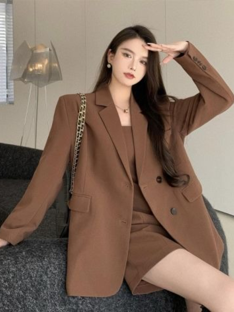 Autumn Winter Brown Elegant 2  - Winter Clothing For Sale ulasan dan harga