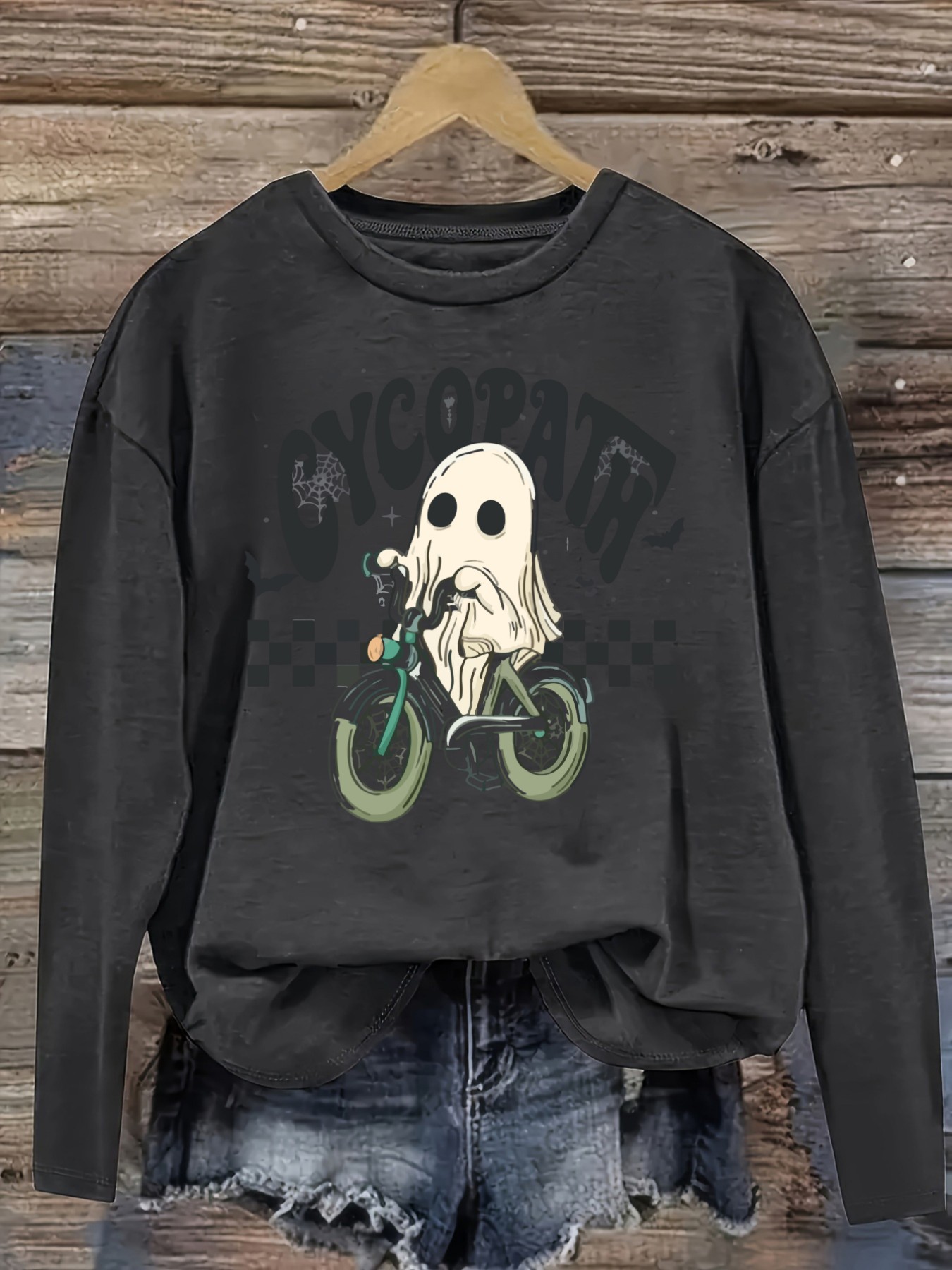 Women's Casual Long Sleeve Cre - Winter Clothing ulasan dan harga