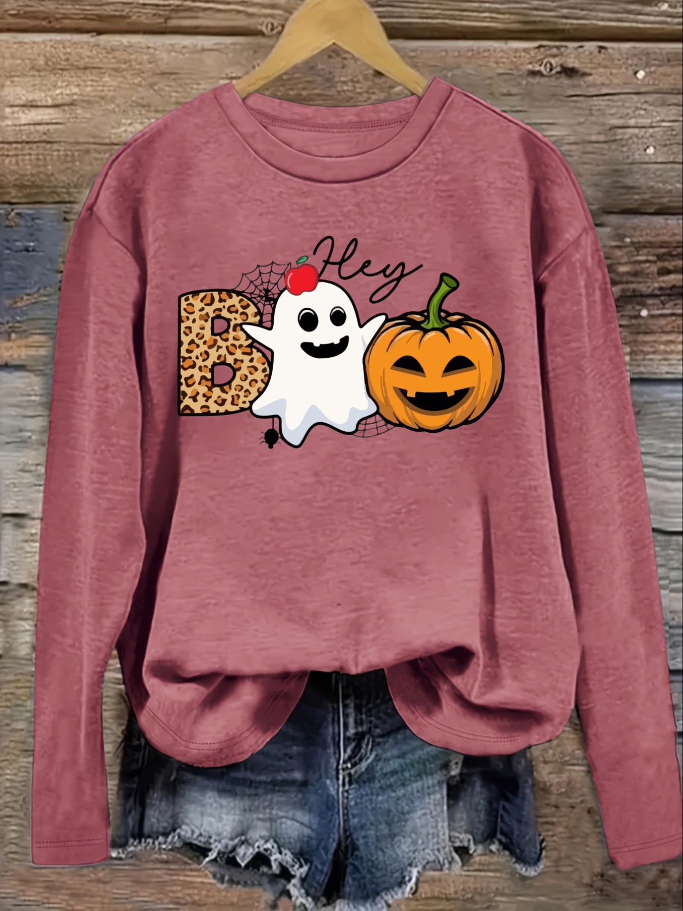 Women's Casual Long Sleeve Cre - Winter Clothing ulasan dan harga