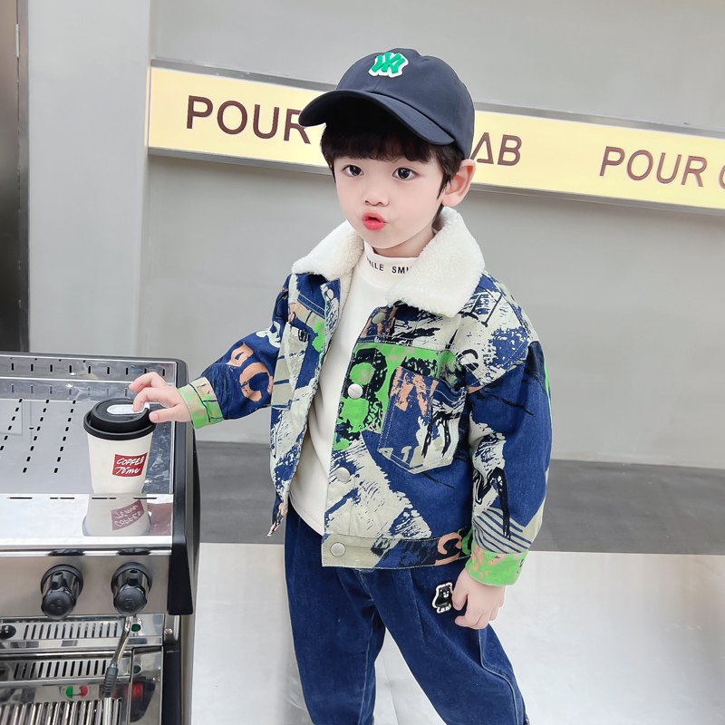 Kids Baby Warm Denim Jacket Pa - Winter Clothing Activities For Toddlers ulasan dan harga