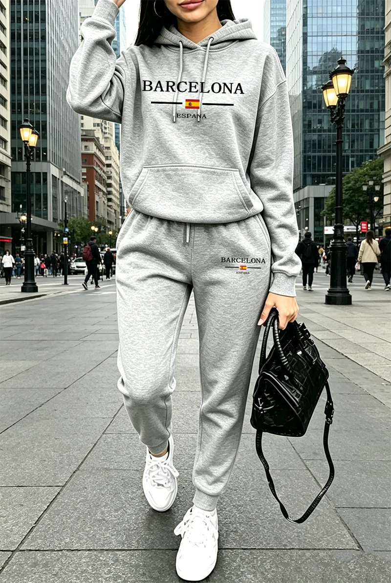 Fashion Womens Tracksuit Print - Winter Clothing ulasan dan harga