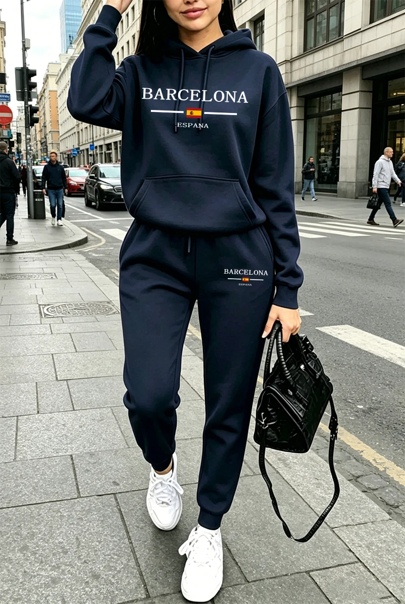 Fashion Womens Tracksuit Print - Winter Clothing ulasan dan harga