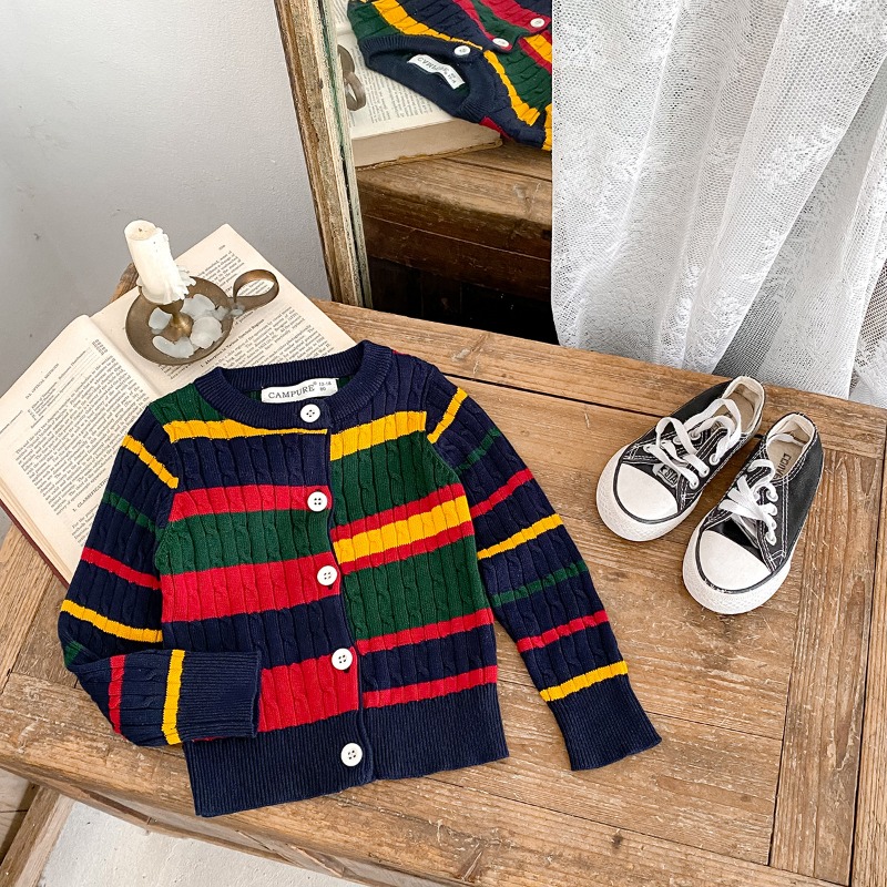 Children's Knitted Cardigan Au - Winter Clothing Activities For Toddlers ulasan dan harga