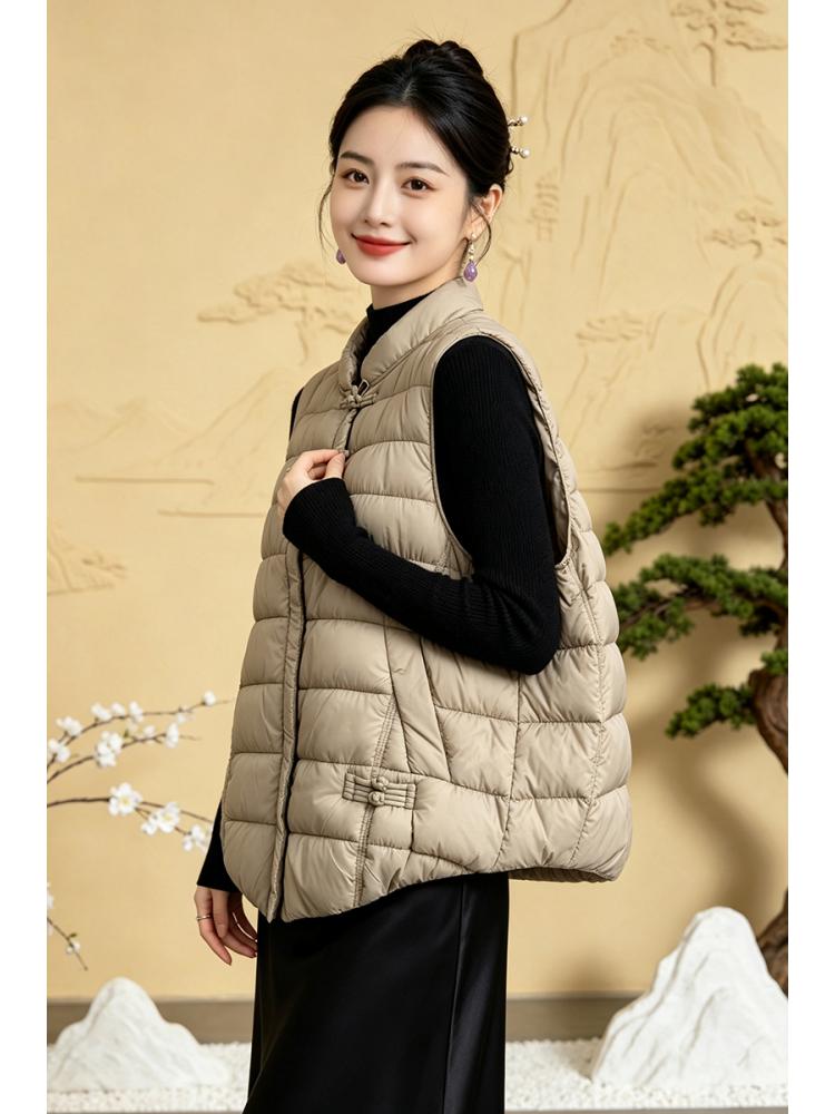Women's Chinese style Warm Ves - Winter Clothing For Sale ulasan dan harga