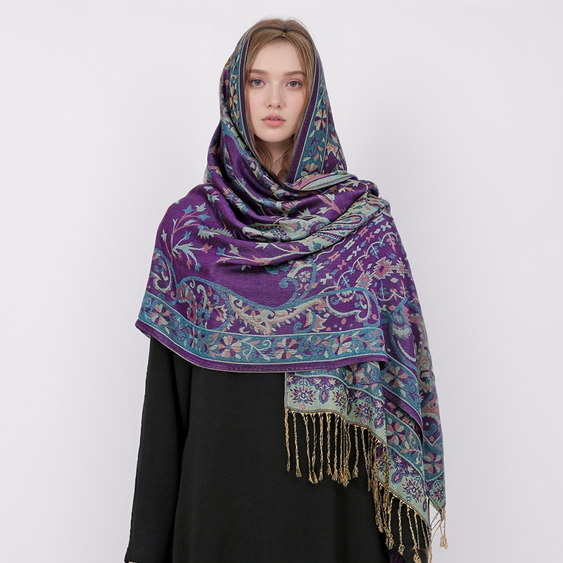 Ethnic Style Outdoor Women Ret - Cashmere Scarf Wrap ulasan dan harga