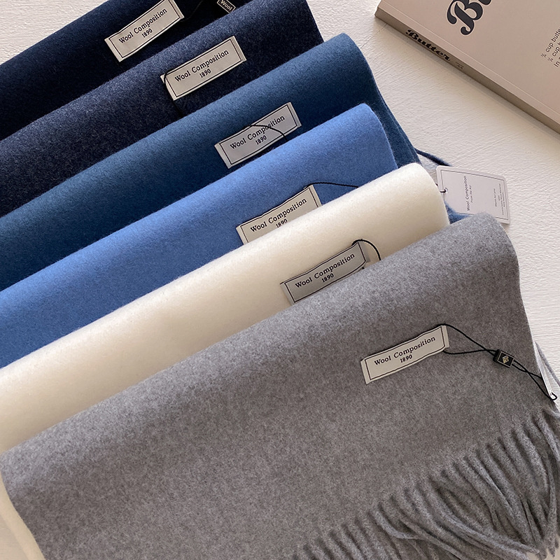 2024 Winter Wool Scarf For Wom - Cashmere Scarf Wrap ulasan dan harga