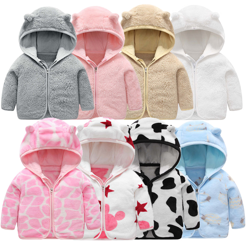 Children Flannel Jacket Autumn - Winter Clothing Activities For Toddlers ulasan dan harga