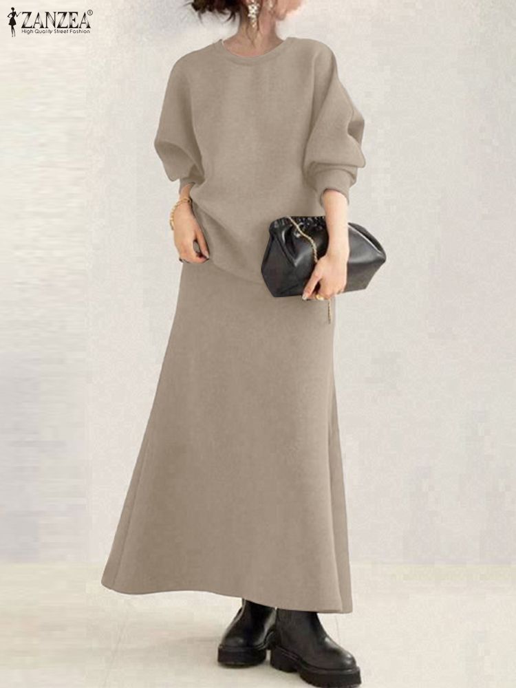 ZANZEA Women Autumn Pullover S - Winter Clothing Korean ulasan dan harga